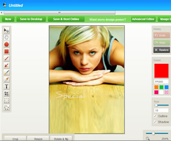 Aviary - Online image edit software