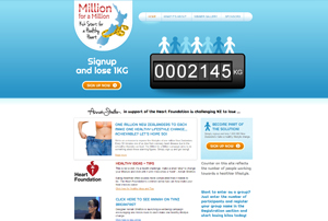 Million for a Million Website Sponsored by Zeald
