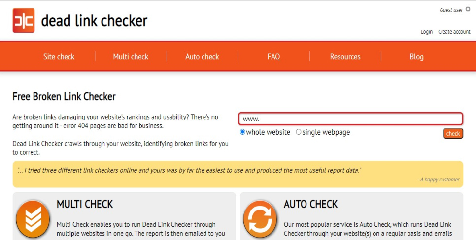 deadlinkchecker