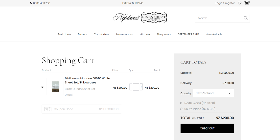 Full shopping cart